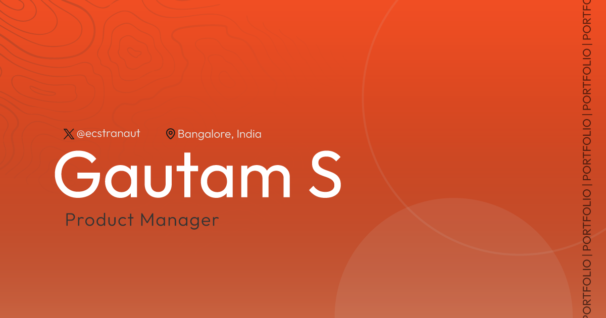 Gautam S | Systems & AI Engineer
